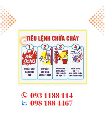 Bảng Tiêu Lệnh PCCC