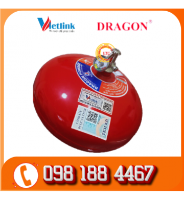 Bình Chữa Cháy Tự Động Dragon Powder ABC 8KG