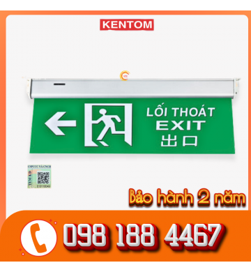 Đèn (Exit) lối thoát KT670NX - Kentom