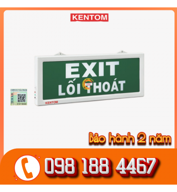 Đèn (Exit) lối thoát KT 610 - Kentom